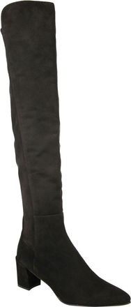 Stuart Weitzman Womens Allwayhunk Cola Suede Over-The-Knee Boot