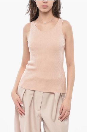 Aspesi Ribbed Cotton Tank Top size 40