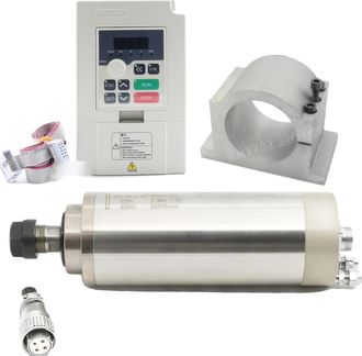 OEM Motor De Husillo Para Fresadora Cnc, Refrigerado Por Agua, De Alta Precisi&oacute;n, Con Collar&iacute;n Add Vfd Rtm, 220 V