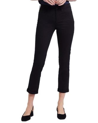 NYDJ Nydj Sheri Black Ankle Crop Jean