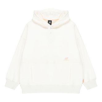 New Balance (WMNS) New Balance Classic Lifestyle Plain Hoodie Asia Sizing White AWT23322-CIC