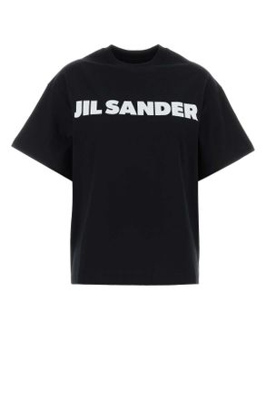 Jil Sander Black Cotton T Shirt