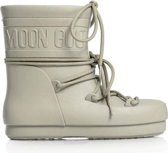 Moon Boot Lage Regenlaarzen - Dames - Winterlaarzen - Grijs - 41 EU - Schoenen