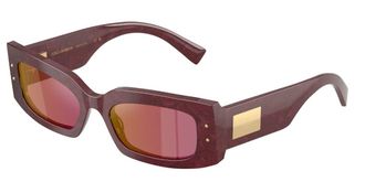 Dolce & Gabbana DG4479F Asian Fit 3442D0 Womens Sunglasses Burgundy Size 55