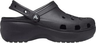 Crocs Zwarte Plateauklomp - Dames - Klompen - Zwart - 39 EU - Schoenen