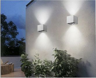 Trade Shop Trade Shop Traesio - Trade Shop - Led Cob 12w External Luce 4000k 3000k 6500k Grigio Es46