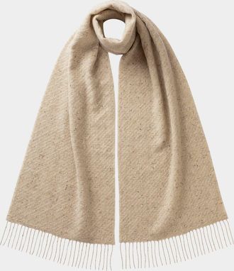 Johnstons of Elgin Lofty Twill Cashmere Scarf