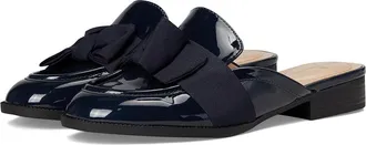 Bandolino Leilani Womens Dress Flat Shoes Navy Patent 401 : 6.5 M, Synthetic