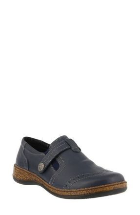 Spring Step Smolqua Loafer in Navy Leather at Nordstrom, Size 9.5-10Us