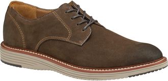 Johnston & Murphy Upton Plain Toe Derby in Dk Brown Nubuck at Nordstrom, Size 10.5