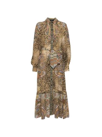 Etro Etro Midikleid mit Paisley-Animal-Print