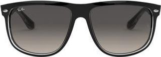 Ray-Ban Boyfriend 60mm Flat Top Sunglasses in Gry Grd at Nordstrom Rack