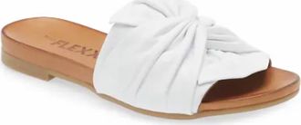 The Flexx Womens Knotty Sandal In White