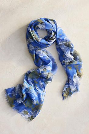 Elizabeth Gillett Peony Toile Scarf