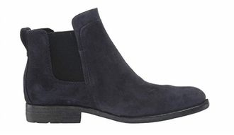 Born Womens Neah Suede Bootie In Navy