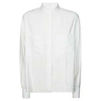 Dondup Shirts, female, White, Size: XS Coreana Over Shirt