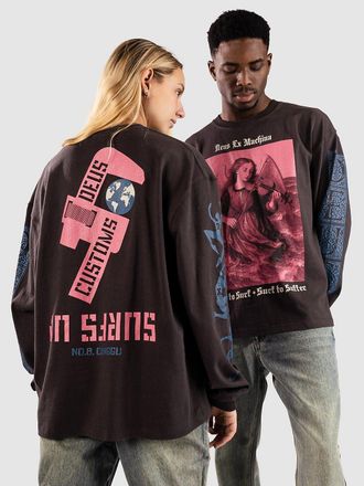 Deus Swell Maps Os Longsleeve grijs