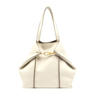 Gianni Chiarini Dames, Tassen, Beige, Maat: ONE Size Leer