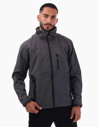 Trespass Mens Softshell Jacket - Grey - Size: 44/Regular