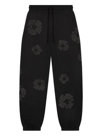Denim Tears Pantaloni sportivi Faded Mono - Nero