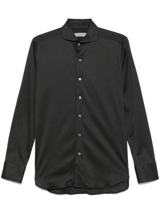 Canali cotton shirt - Grey
