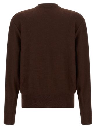 Christophe Lemaire Wool-Blend Layered Cardigan - Brown