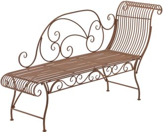 Clp Tumbona De Jardin Karma Marr&oacute;n Antiguo