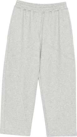 Brunello Cucinelli Katoenmix Sweatpants - Dames - Broeken - Grijs - Maat: M Katoen