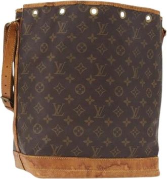 Louis Vuitton Pre-owned Bucket Bags, female, Brown, Size: ONE SIZE Pre-owned Bucket Bag