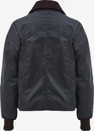 Barbour Womens Waxed Cotton Jacket Military Green