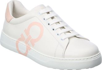 Ferragamo Ferragamo Number Leather Sneaker