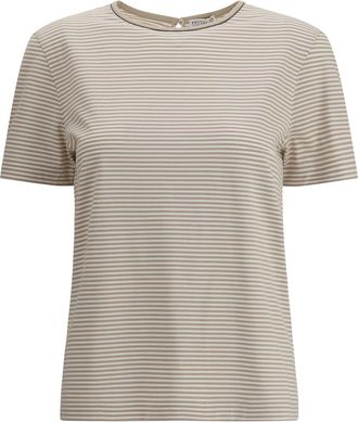 Brunello Cucinelli Striped Jersey T-shirt