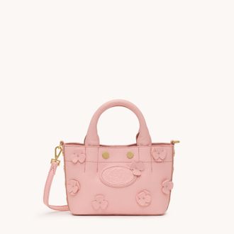 Hammitt Hammitt Olympia Tote Flamingo Flora Brushed Gold Mini
