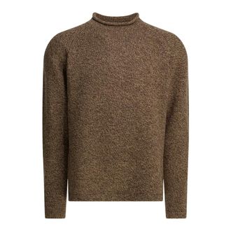 Nonnative Hiker Pullover Roll Neck Trui - Heren - Truien - Bruin - Maat: XL Wol