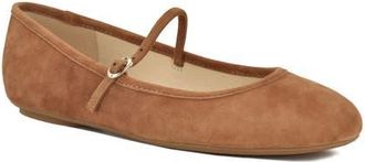 Nine West Classik Mary Jane Flat in Natural at Nordstrom, Size 8.5