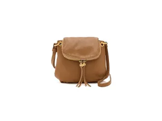Hobo Fern Zip-Flap Crossbody Cross Body Womens Handbags Timber Brown, Leather