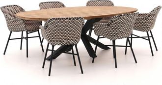 Hartman Hartman Delphine/Stephanie 240cm dining tuinset 7-delig