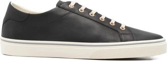 Brunello Cucinelli metallic-eyelet lace-up sneakers - Nero