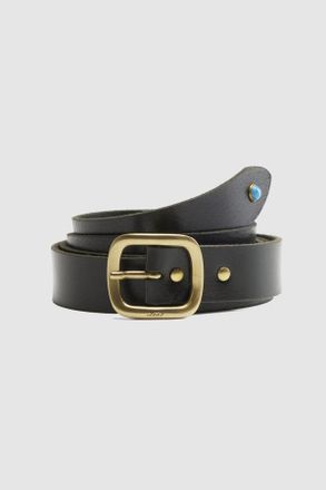 Levi's Cintur&oacute;n largo Cameron - Mujer - 70 - Negro / Caviar