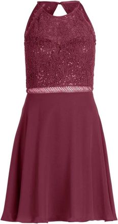 Vera Mont Uitlopende cocktailjurk - Dames - Korte kleedjes - Rood - 2XL - Kleedjes