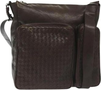 Bottega Veneta Pre-owned Cross Body Bags, female, Brown, Size: ONE SIZE Pre-owned Shoulder Bag
