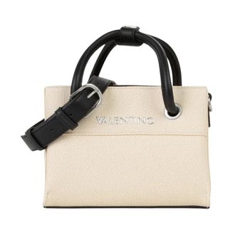 Mario Valentino Vbsa 0D05 Handtas - Dames - Handtassen - Beige - ONE Size - Polyester - Tassen