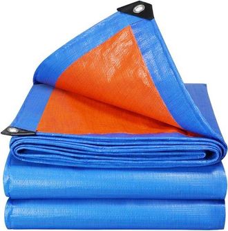 No Brand Lona Impermeable De 3 X 6 M, Color Verde Militar/plata, Con Ojales, 160 G/m&sup2;, Resistente Al Desgarro, A Los Rayos Uv Y Al Moho, Para Madera, Coche Y C