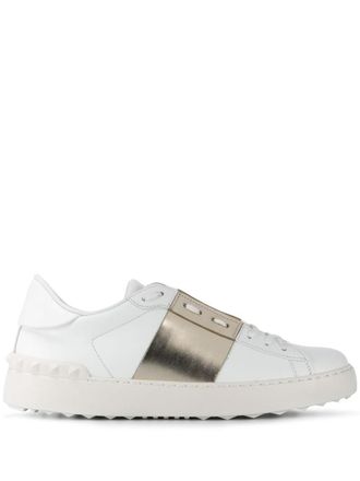 Valentino Garavani White Leather Sneakers