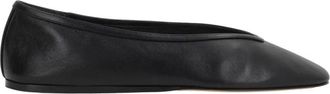 Le Monde Beryl Zwarte leren ballerina platte schoenen - Dames - Ballerinas - Zwart - 41 EU - Schoenen