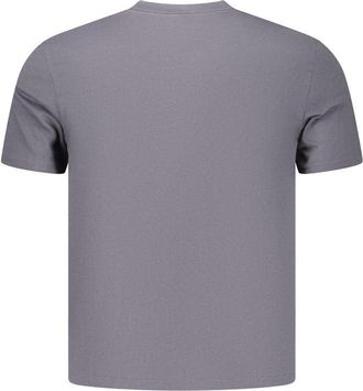 Calvin Klein Cotton Logo Print T-Shirt - Gray