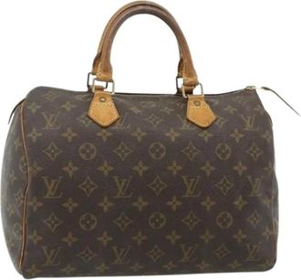 Louis Vuitton Pre-owned Handbags, female, Brown, Size: ONE SIZE Pre-owned Speedy 30 Hand Bag