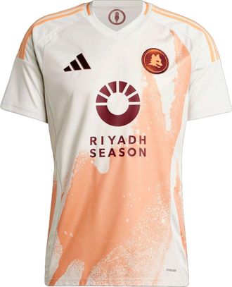 adidas AS Roma 24/25 Away Football Asia Sizing Beige Orange IS5405