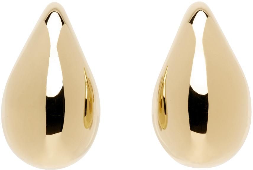 Bottega Veneta: Gold Earrings now up to −28% | Stylight