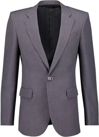 Givenchy Blazer met enkele rij knopen - Grijs